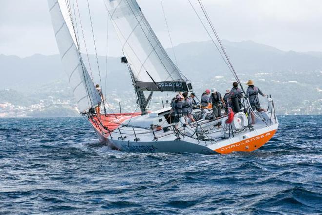 Spartan Ocean Racing's Volvo 60, Challenger, Chris Stanmore-Major - Antigua Bermuda Race ©  Arthur Daniel